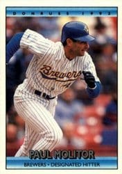 1992 Donruss Base Set Paul Molitor #51 card