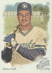2019 Topps Allen & Ginter Base Set Paul Molitor #51 card