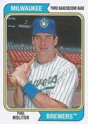 2020 Topps Archives Base Set Paul Molitor #145 card