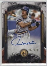 2022 Topps Museum Collection Archival Autographs Paul Molitor #AA-PM card