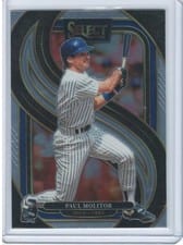 2023 Panini Select Paul Molitor Blue Prizm #254 card