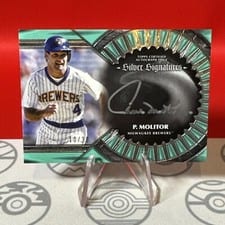 2023 Topps Five Star Silver Signatures Paul Molitor #SS-PM card