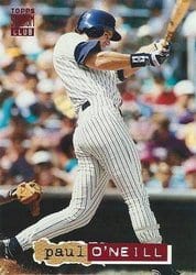 1994 Stadium Club Base Set Paul O'Neill #74 card