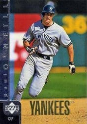 1998 Upper Deck Base Set Paul O'Neill #172 card