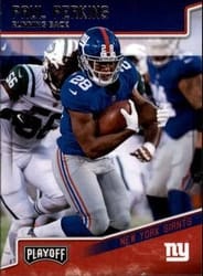 2018 Panini Playoff Base Set Paul Perkins #141 card