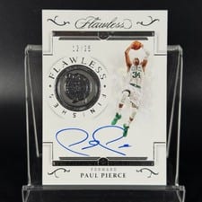 2020 Panini Flawless Finishes Autograph Paul Pierce #FIN-PIE card