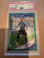 2018 Panini Donruss Paul Pogba #133 card