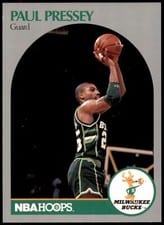 1990-91 Hoops Base Set Paul Pressey #180 card
