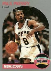 1990-91 Hoops Base Set Paul Pressey #432 card