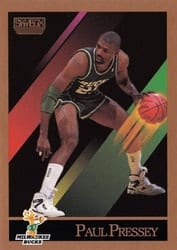 1990-91 SkyBox Base Set Paul Pressey #163 card