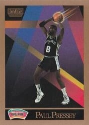 1990-91 SkyBox Base Set Paul Pressey #415 card