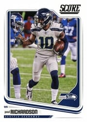 2018 Score Base Set Paul Richardson #299 card