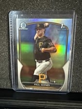2023 Bowman Draft Chrome Paul Skenes Refractor #BDC-14 card