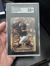 2023 Bowman Draft Chrome Paul Skenes Gold #BDC-14 card