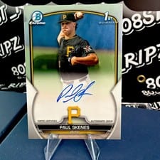 2023 Bowman Draft Chrome Prospect Autographs Paul Skenes #CDA-PS card