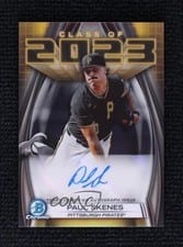 2023 Bowman Draft Class of 2023 Autographs Paul Skenes #23A-PS card