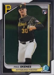 2024 Bowman Chrome Base Set Paul Skenes #31 card