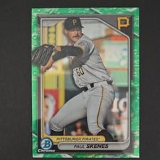 2024 Bowman Chrome Prospects Paul Skenes Lunar Glow #BCP-125 card