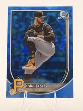 2024 Bowman Chrome Prospects Paul Skenes Blue #BCP-125 card