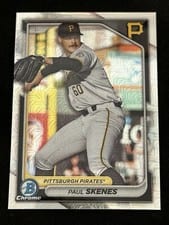 2024 Bowman Chrome Prospects Paul Skenes Mega Box Mojo #BCP-125 card