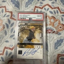 2024 Panini Impeccable Watercolor Signatures Paul Skenes #WCS-PS card