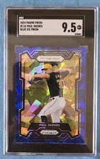 2024 Panini Prizm Paul Skenes Blue Ice #118 card