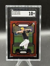 2024 Panini Prizm Paul Skenes Red #118 card