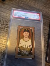 2024 Topps Allen & Ginter Paul Skenes Gold Border Mini #282 card