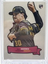Paul Skenes 2024 Topps Archives 1968 Topps Action All-Stars card