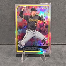 2024 Topps Chrome Update 1989 Topps Baseball Paul Skenes #89CU-1 card