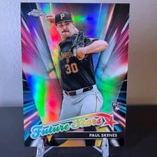 2024 Topps Chrome Update Future Stars Paul Skenes #FSU-17 card