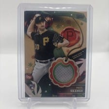 2024 Topps Holiday Relics Paul Skenes #RC-PS card