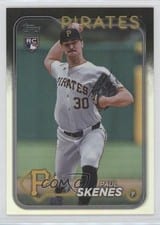 2024 Topps Update Paul Skenes Rainbow Foil #US100 card