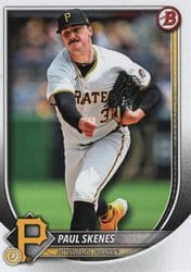 2025 Bowman Base Set Paul Skenes #30 card
