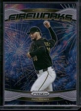 2025 Panini Prizm Fireworks Paul Skenes #2 card