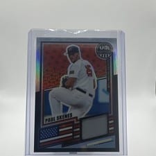 2025 Panini Stars & Stripes USA Materials Paul Skenes #USA-PS card