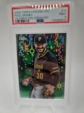 2025 Topps Chrome Update Celebracion Paul Skenes #CT-14 card
