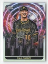 2025 Topps Cosmic Chrome Supernova Paul Skenes #S-5 card