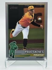 2025 Topps Heritage 1976 Redefined Paul Skenes #76R-7 card