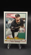 2025 Topps Heritage Award Winners Paul Skenes #AW-4 card