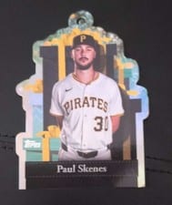 2025 Topps Holiday Die-Cut Ornaments Paul Skenes #PO-14 card