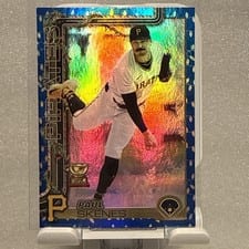 2025 Topps Holiday Paul Skenes #H70 card