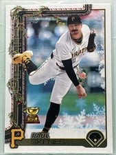 2025 Topps Holiday Hidden Elf Paul Skenes #HE-12 card