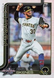 2025 Topps Update 2025 All-Star Game Paul Skenes #ASG-27 card