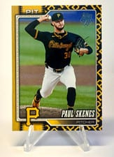 2026 Topps Paul Skenes Team Color Border Variation #100 card