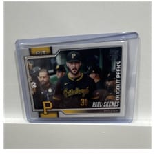 2026 Topps Dugout Peeks Paul Skenes #100 card