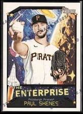 2026 Topps Heritage The Enterprise Paul Skenes #TE-PS card
