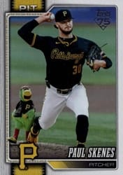 2026 Topps Hidden Mascots Paul Skenes #100 card