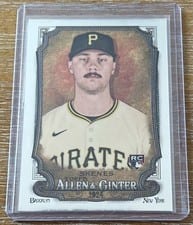 2024 Topps Allen & Ginter Chrome Paul Skenes (Pittsburgh Pirates) #282 card