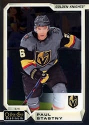 2018-19 O-Pee-Chee Platinum Base Set Paul Stastny #104 card